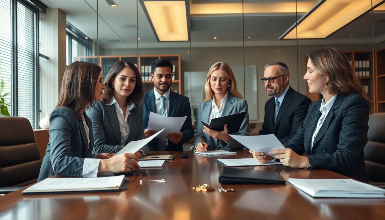 Family elder care planning discussion